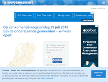 Tablet Screenshot of koopzondagen.net